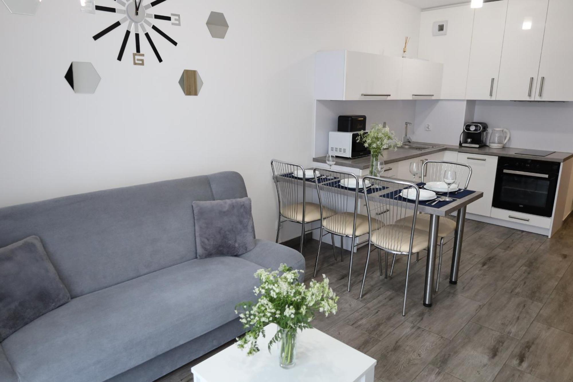 Lesne Tarasy 45A, Dziwnowek Apartman Kültér fotó